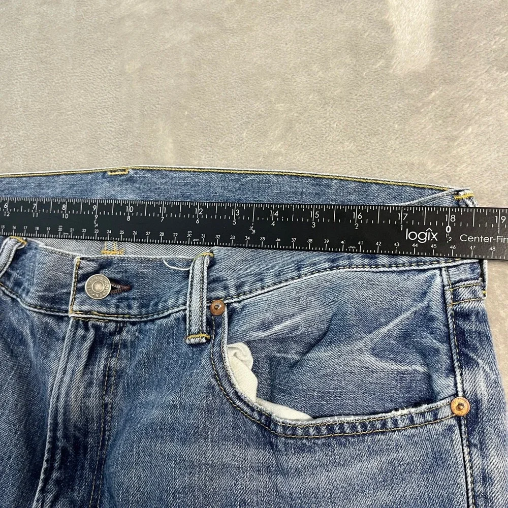 Vintage Polo Ralph Lauren Hampton Straight Jeans Mens 36x30 Blue Denim Western